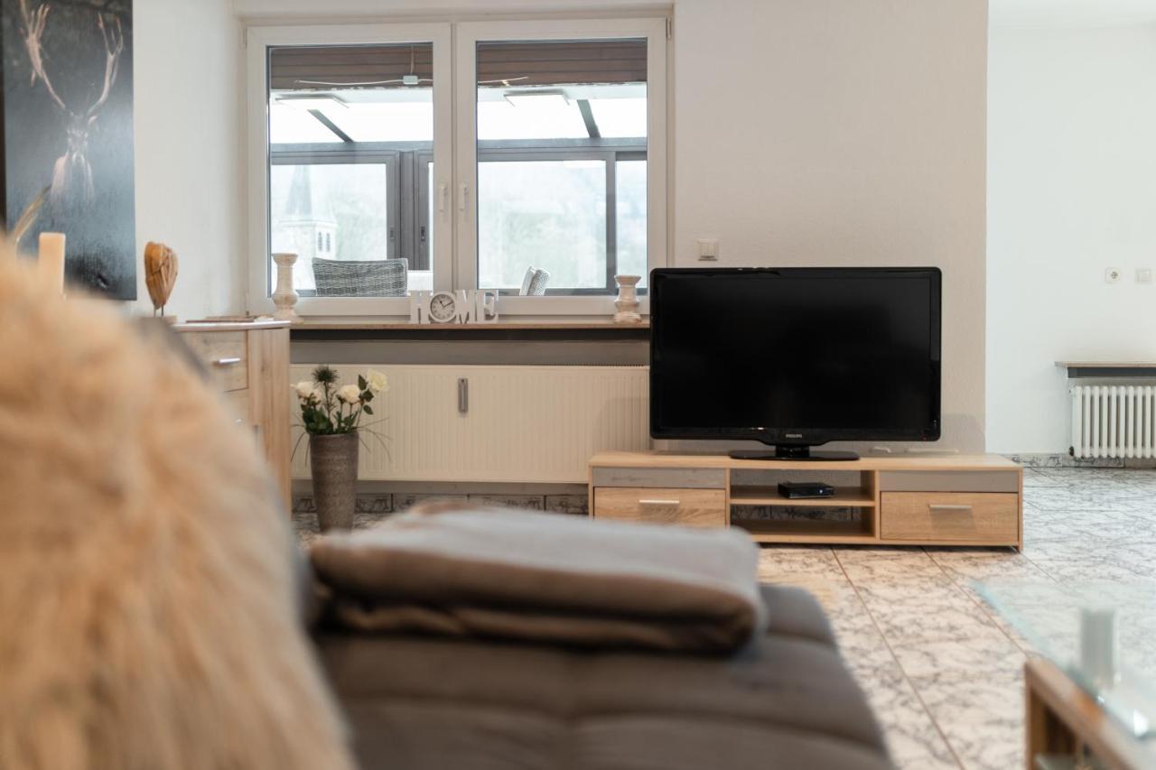Ferienwohnung Villa Abrioux Am Park バート・ベルトリッヒ エクステリア 写真