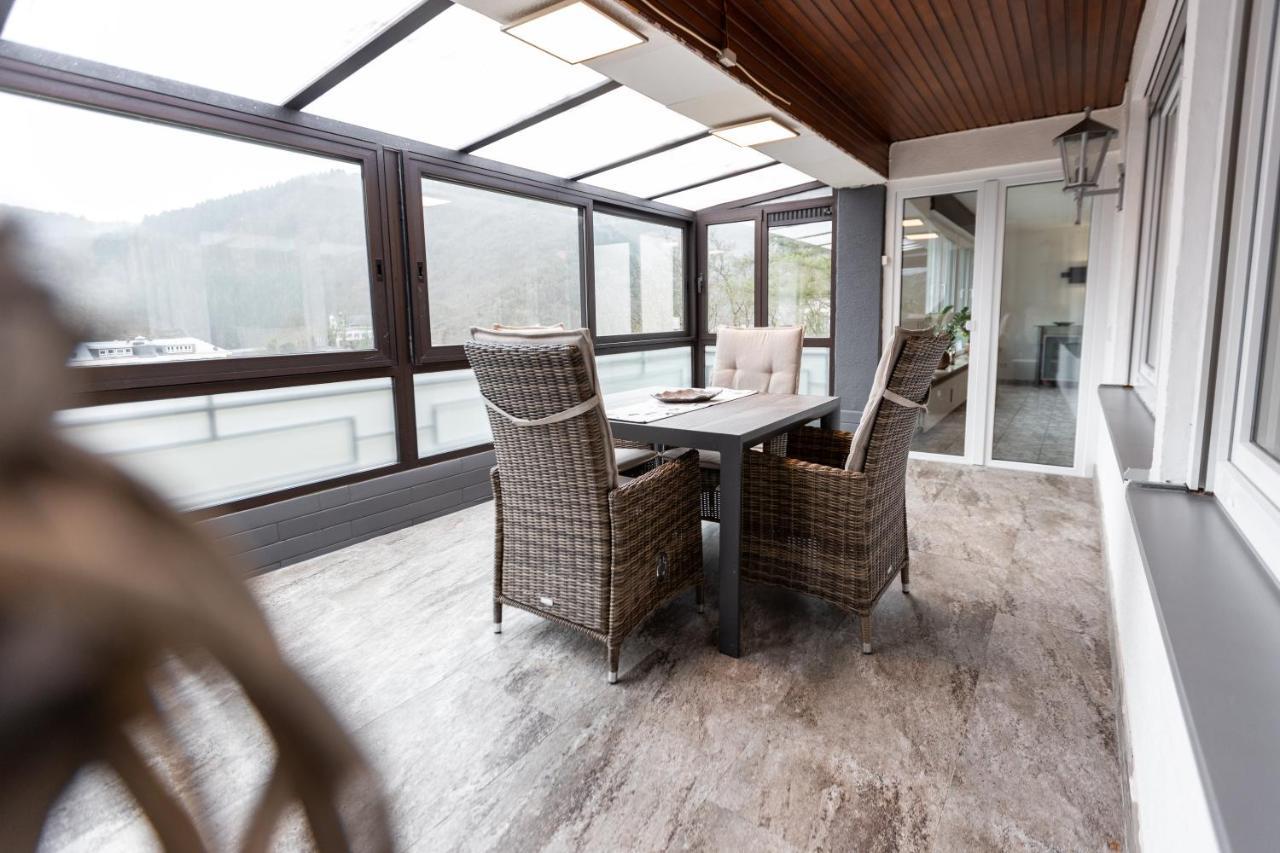 Ferienwohnung Villa Abrioux Am Park バート・ベルトリッヒ エクステリア 写真