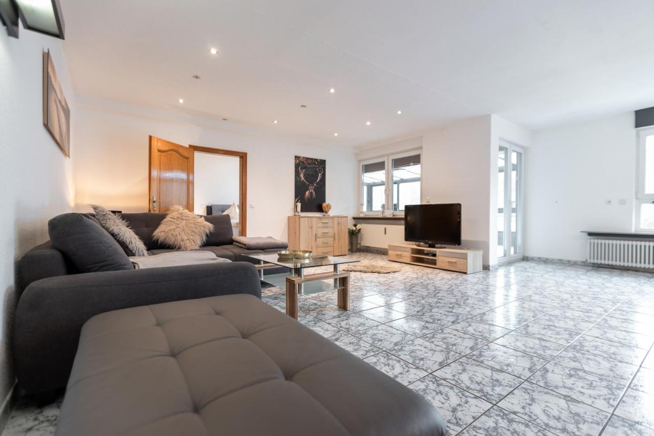 Ferienwohnung Villa Abrioux Am Park バート・ベルトリッヒ エクステリア 写真